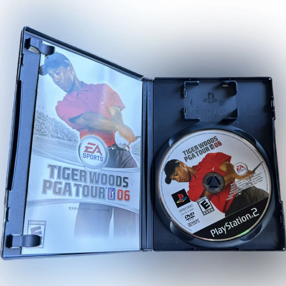 2 playstation 2 Tiger Woods golf games